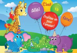 ANNIVERSAIRE - CARTE ENFANT - DE MILLBROOK